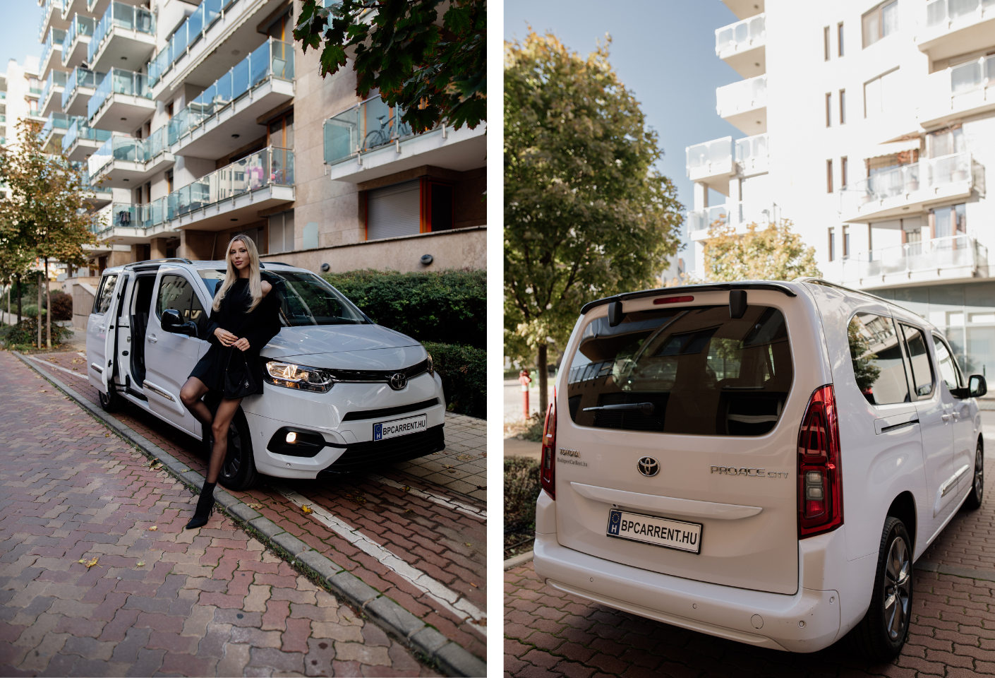 Toyota Proace City Family 7 személyes autóbérlés