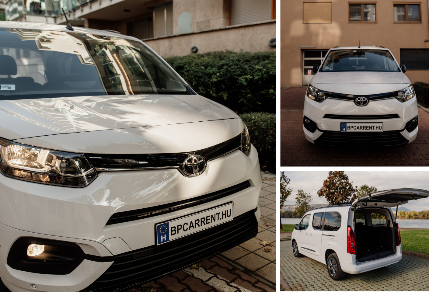 Toyota Proace City Family 7 személyes autóbérlés