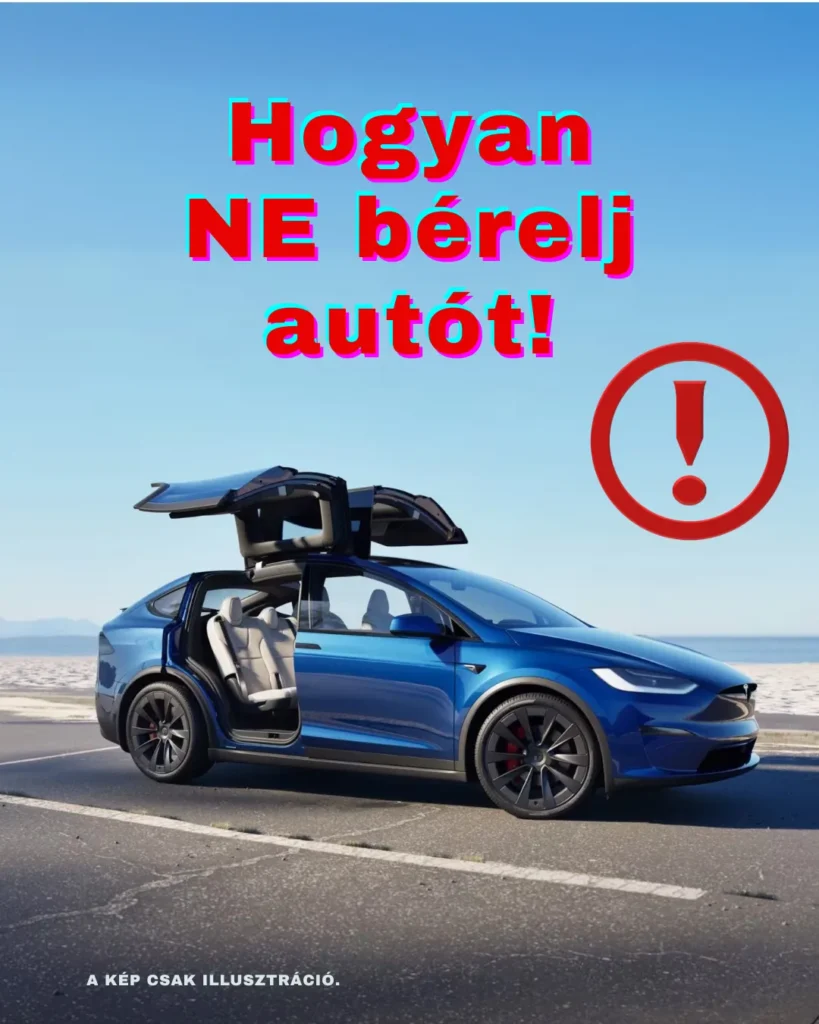 hogyan ne bérelj autót!
