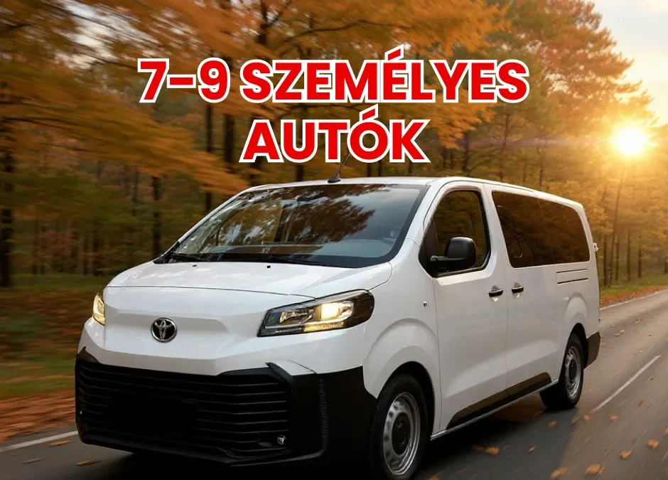Családi utazás autóval – melyik 7-9 személyes autót érdemes bérelni?