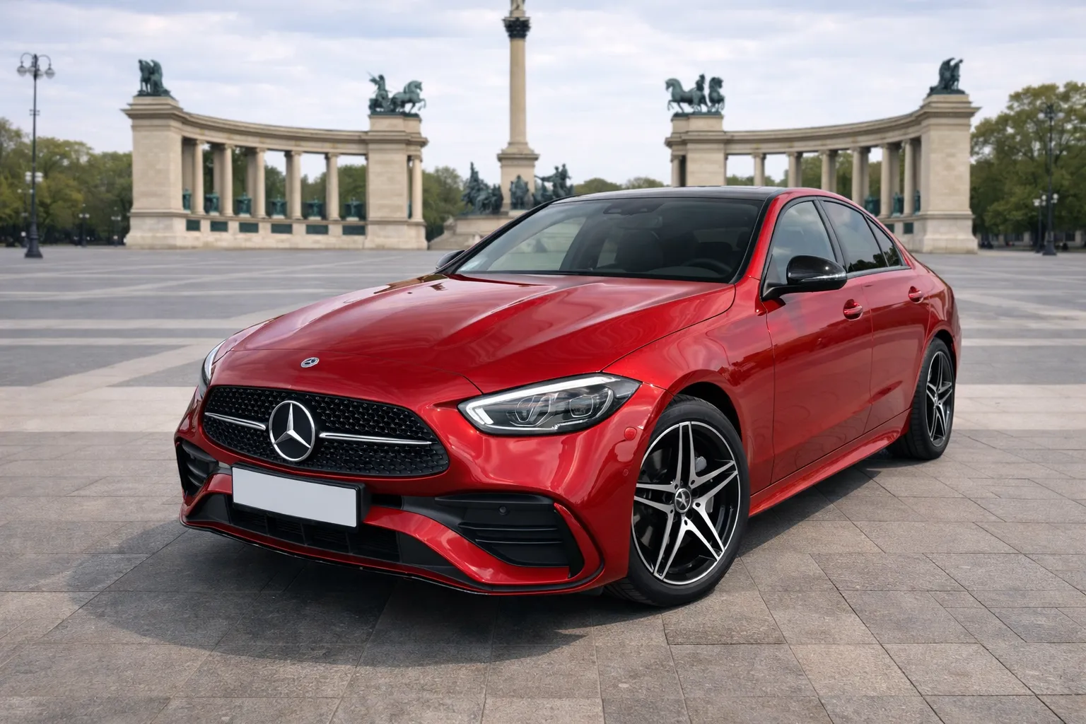 Mercedes-Benz C 300 AMG sportos prémium szedán